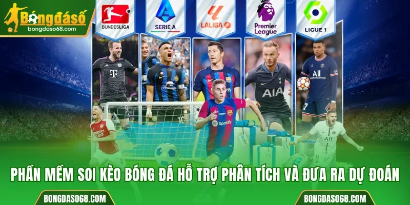 Phần mềm soi kèo bóng đá hỗ trợ phân tích và đưa ra dự đoán