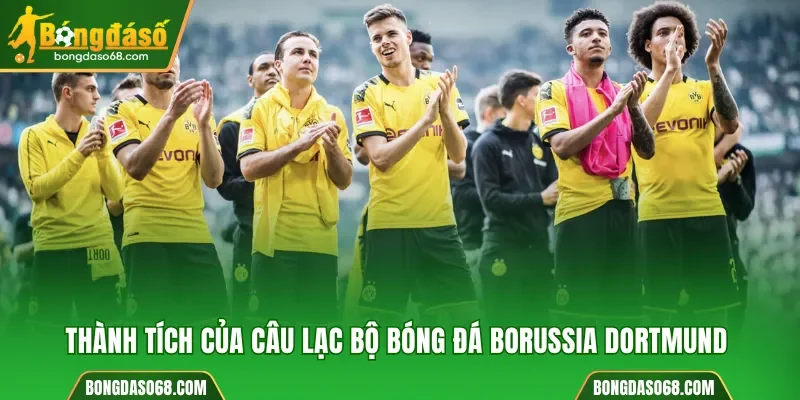 Thành tích cực đỉnh của câu lạc bộ bóng đá Borussia Dortmund