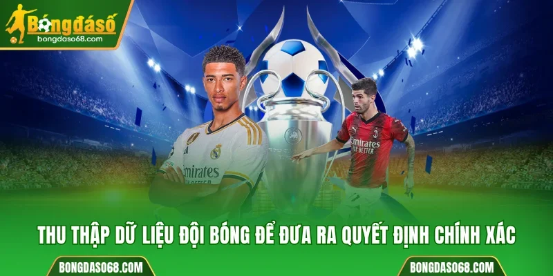 Thu thập dữ liệu để soi kèo chính xác